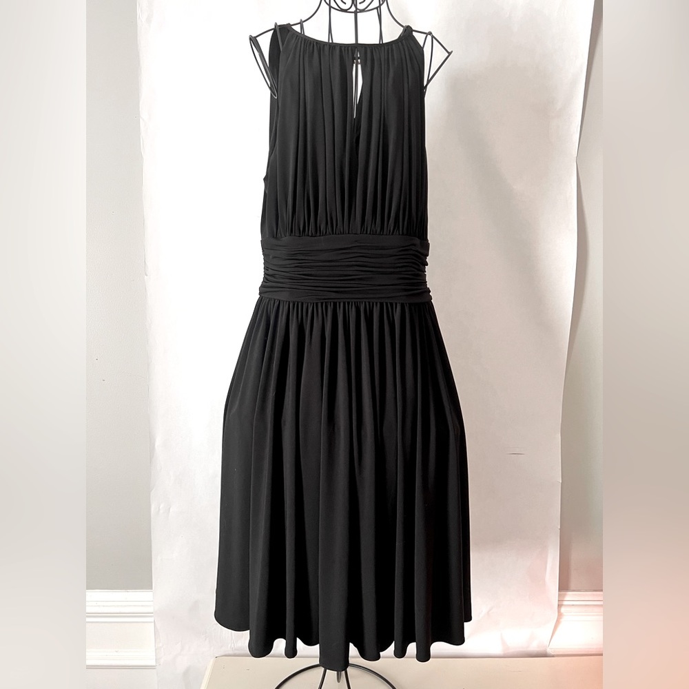 White House|Black Market Black Dress, sz 8, excellent condition